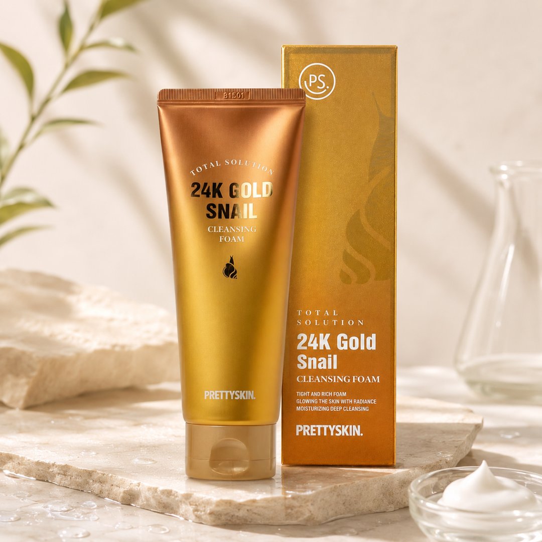 PrettySkin 24K Gold Snail Cleansing Foam PrettySkin 24K Gold Snail Cleansing Foam