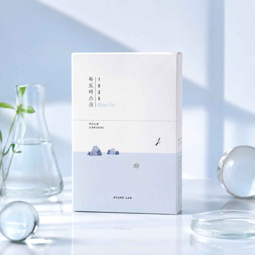 ROUND LAB – 1025 Dokdo Water Gel Mask PACK 10 ROUND LAB – 1025 Dokdo Water Gel Mask PACK 10